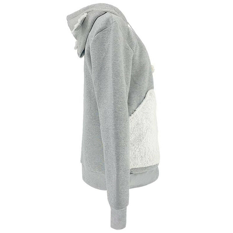 Long Sleeved Hooded Sweater In Europe And America