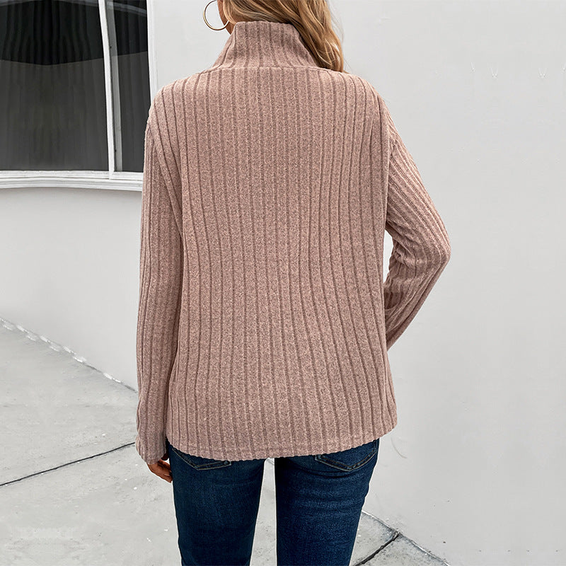 Fashion Personality Women's Turtleneck Sweater