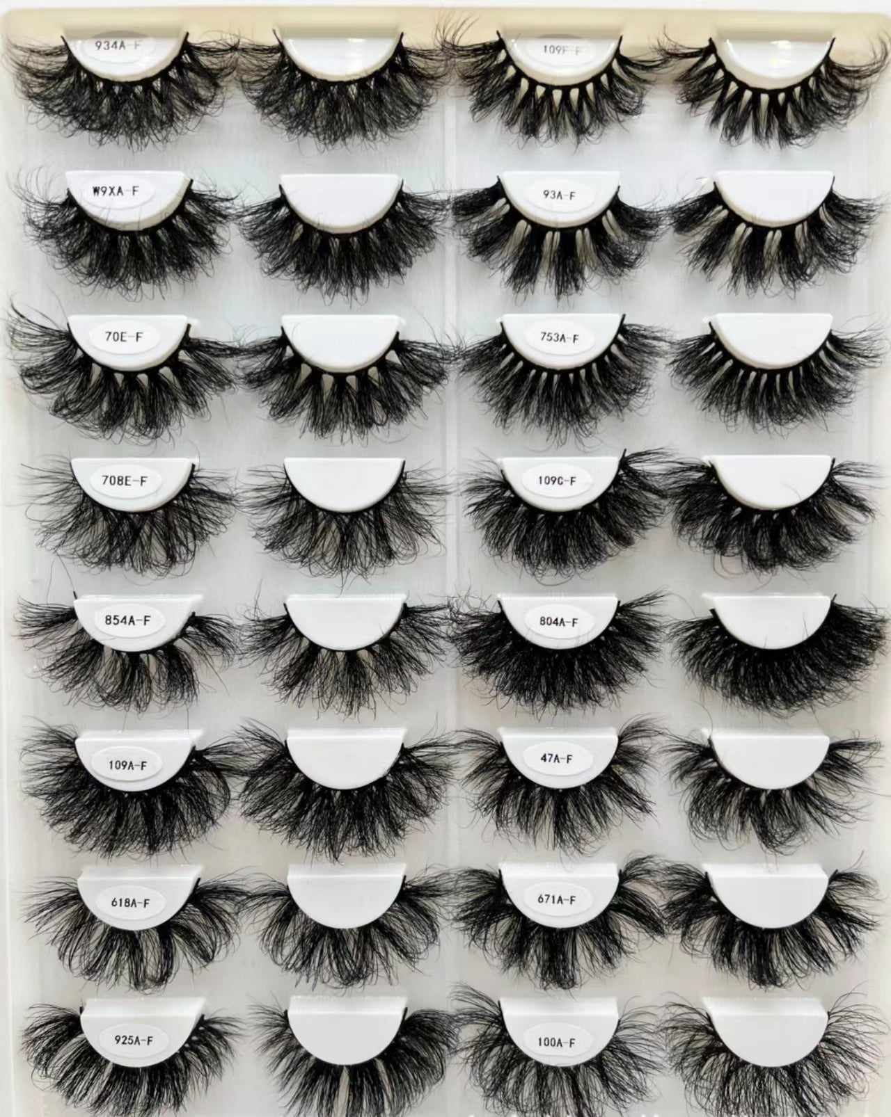 25MM New Volume Mink False Eyelashes