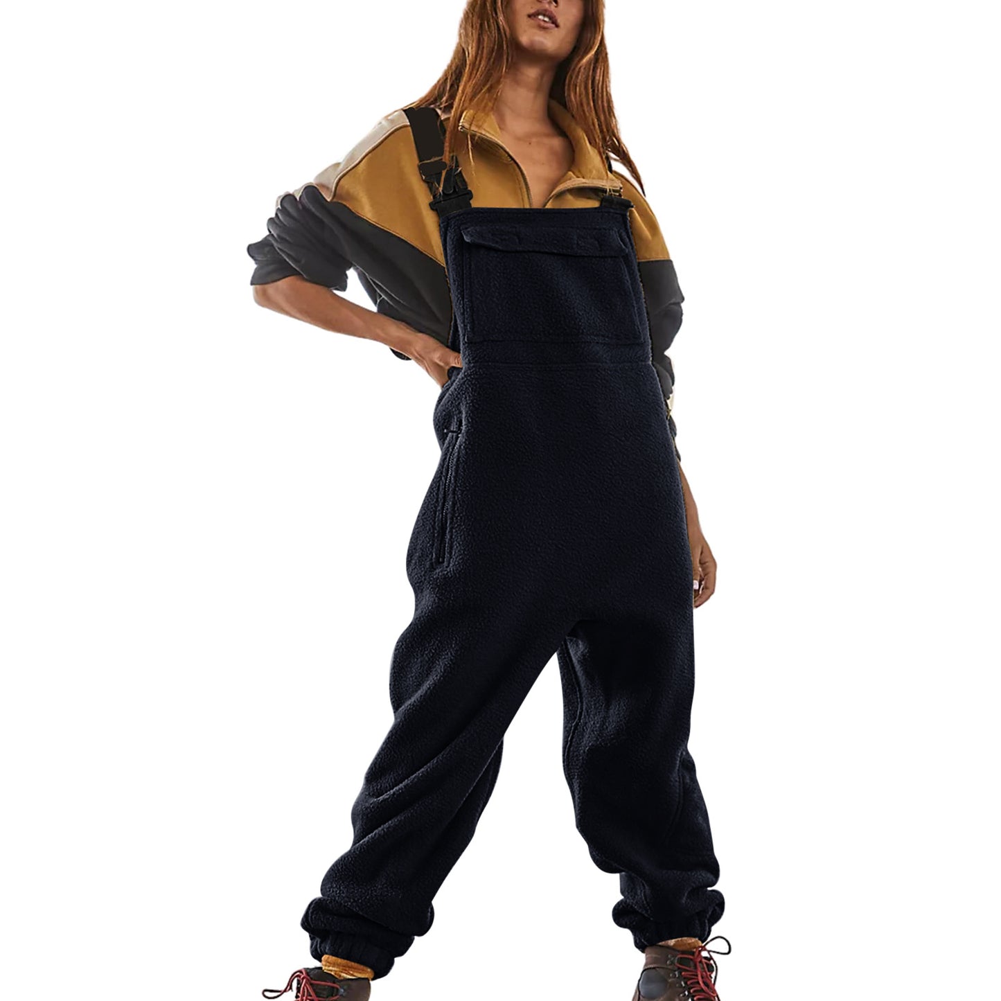 Women Workwear Jumpsuit Polar Fleece