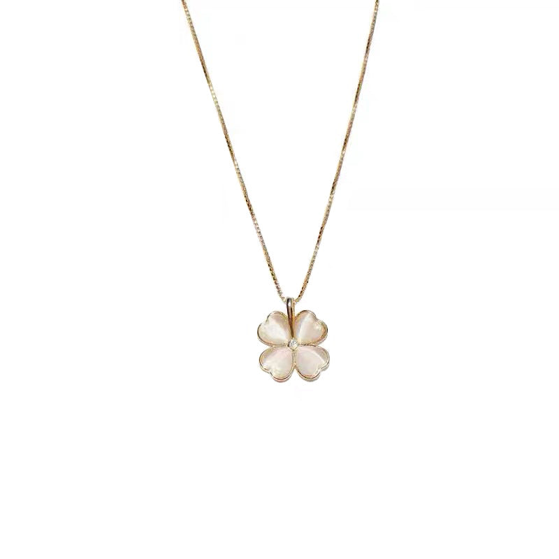 Women's Fashion Lucky Four-leaf Clover Pendant Necklace