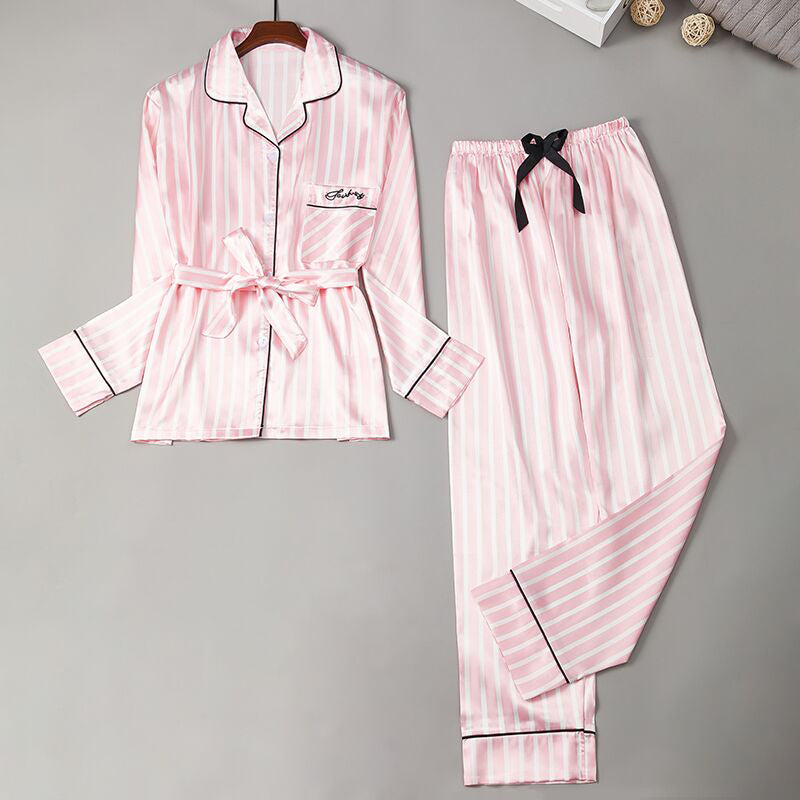 High-Quality Imitation Pajamas made of Korean Ice Silk