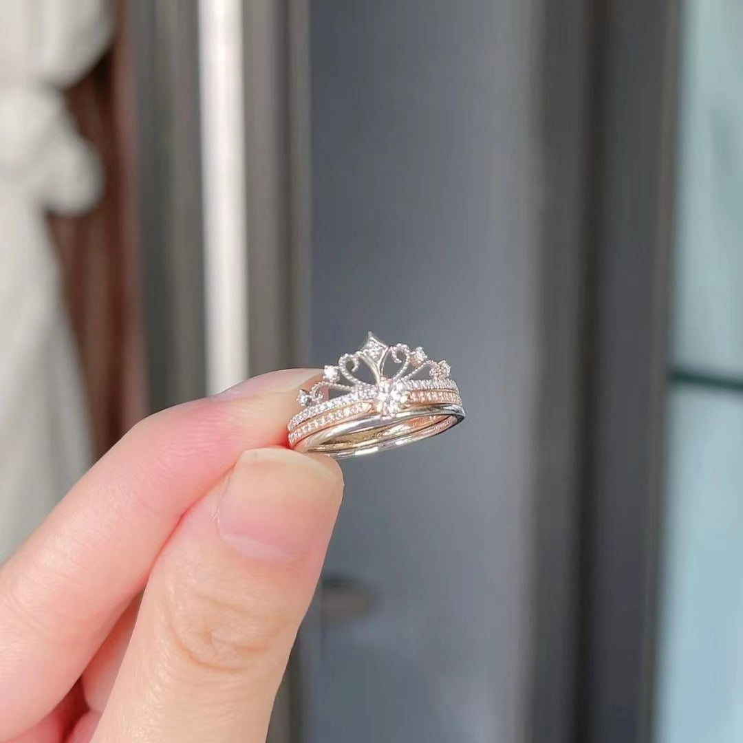 Castle Fireworks Ring – A Royal and Enchanting Accessory for Women