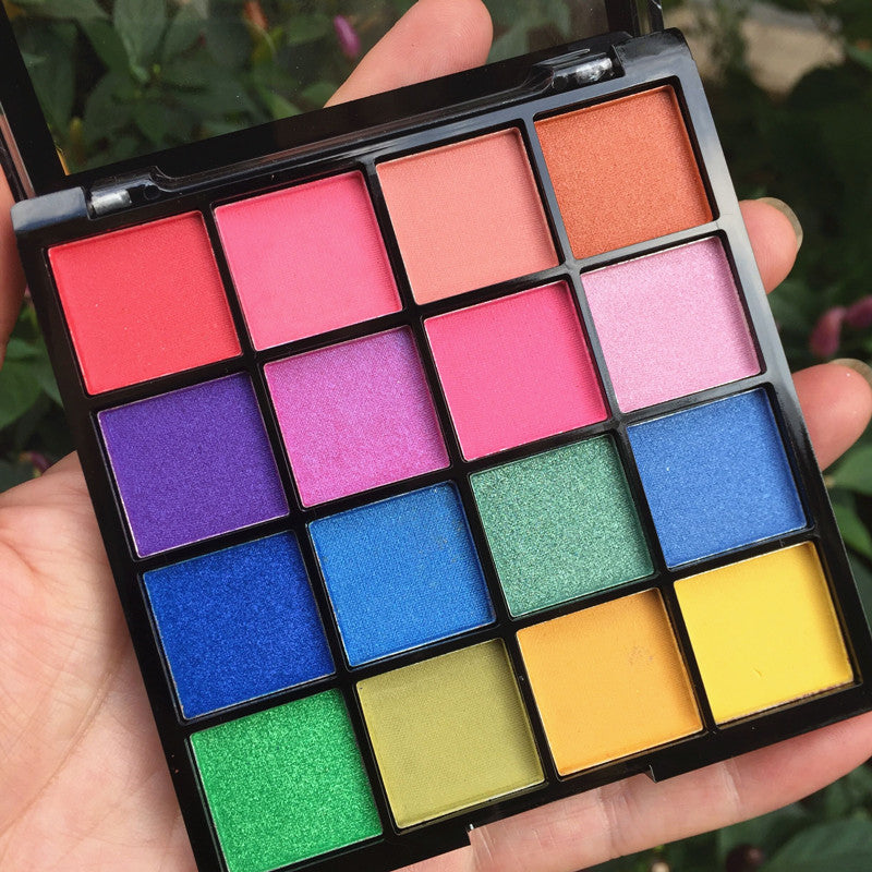 16-Color Performance Stage Makeup Shadow Palette