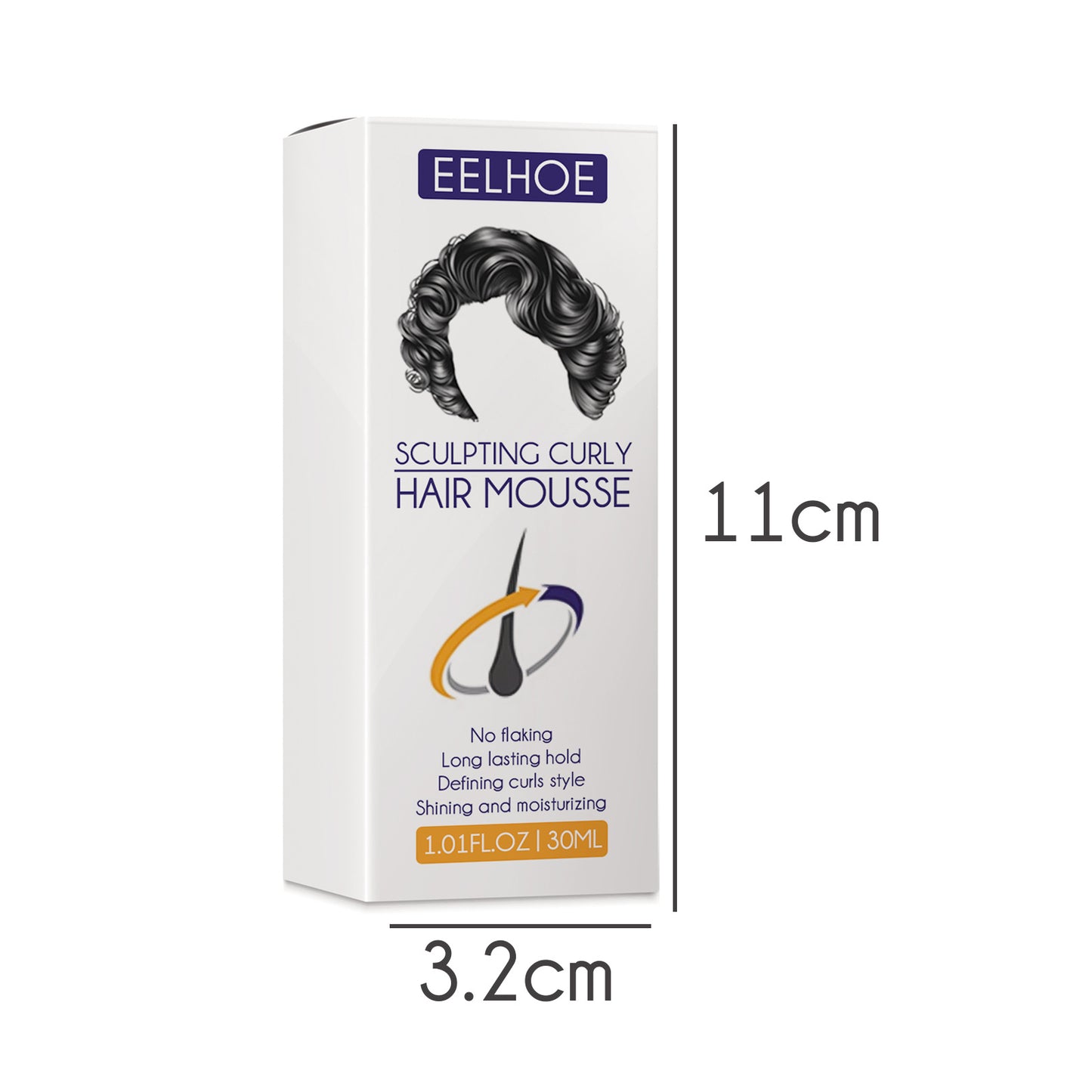 Styling Elastin Anti-frizz Curly Hair Plump Hair Spray