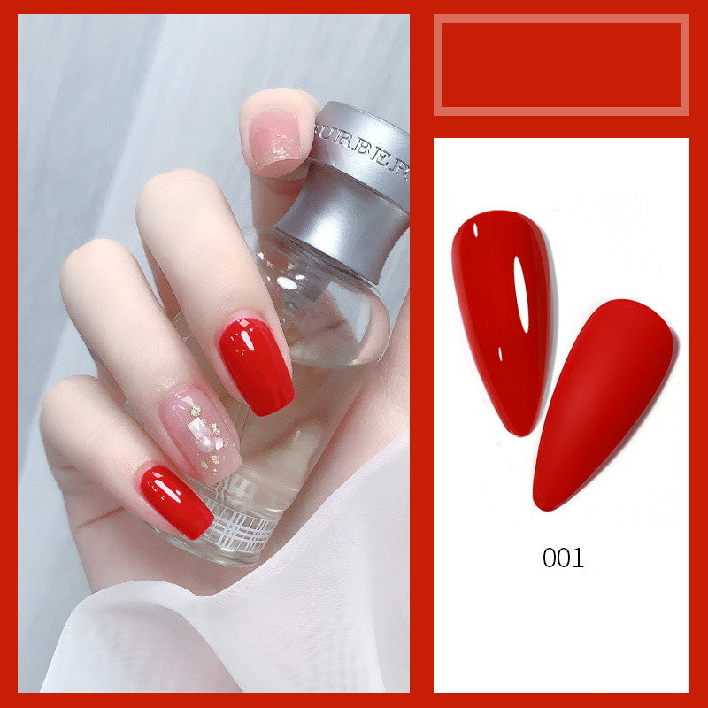 New Milk Tea Nude Color Popular Cherries Milky White Nail Shop Dedicated