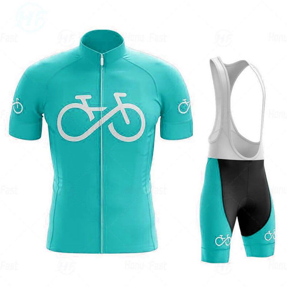 Team Edition Summer Men's and Women's Short Sleeve Cycling Jersey Outdoor Cycling Jersey