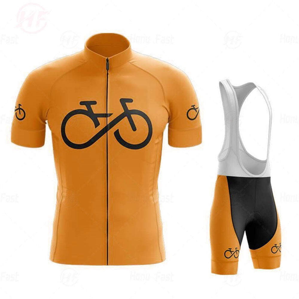 Team Edition Summer Men's and Women's Short Sleeve Cycling Jersey Outdoor Cycling Jersey