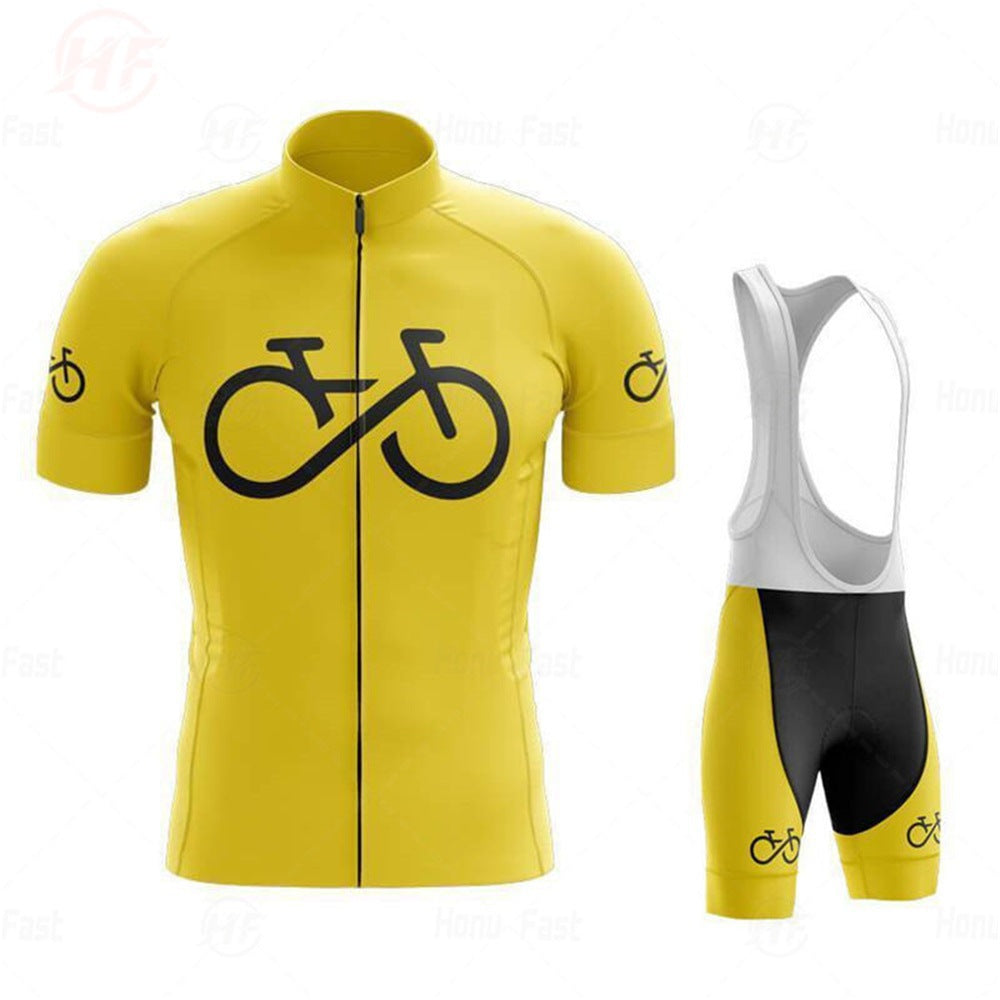 Team Edition Summer Men's and Women's Short Sleeve Cycling Jersey Outdoor Cycling Jersey