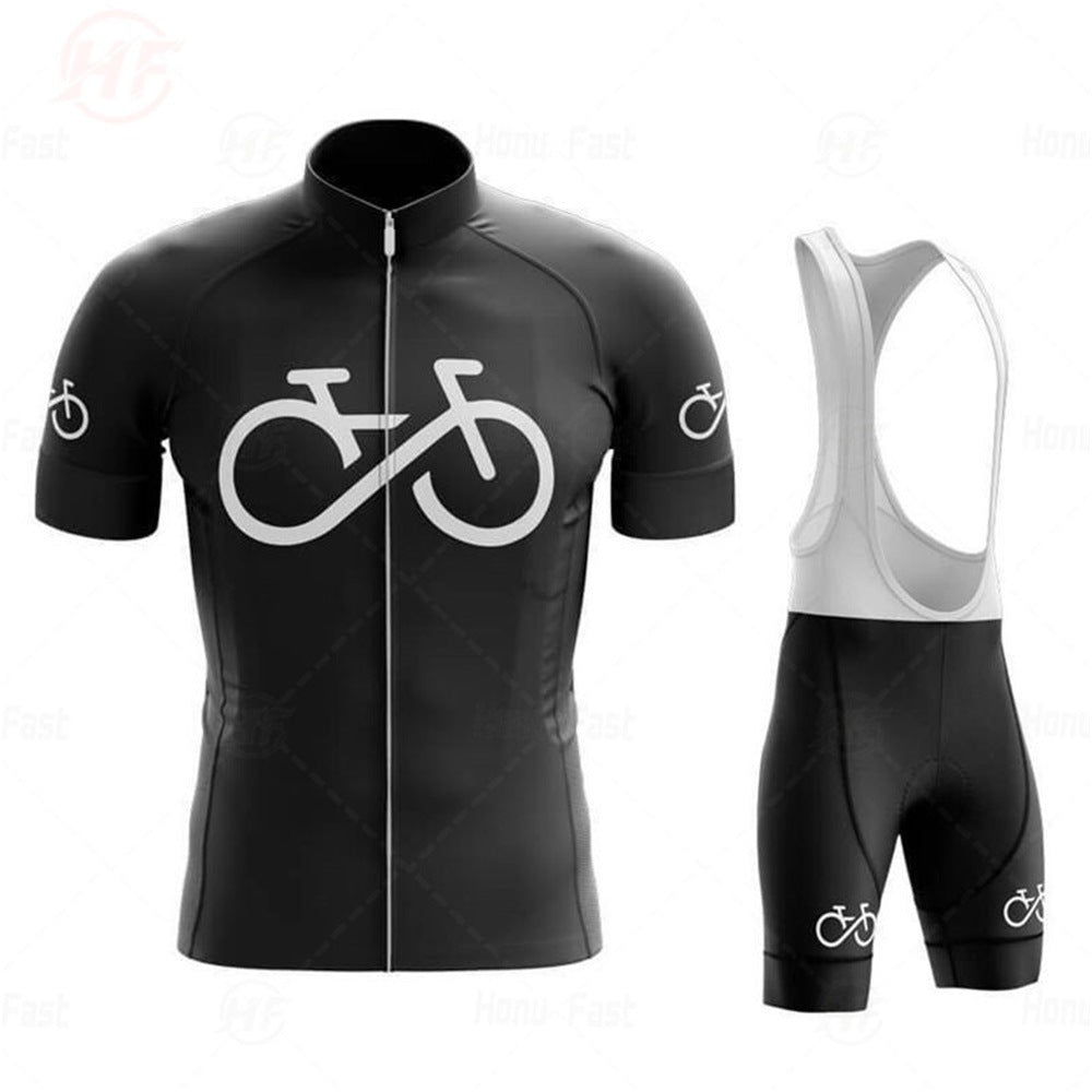 Team Edition Summer Men's and Women's Short Sleeve Cycling Jersey Outdoor Cycling Jersey