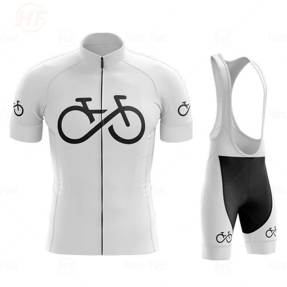 Team Edition Summer Men's and Women's Short Sleeve Cycling Jersey Outdoor Cycling Jersey