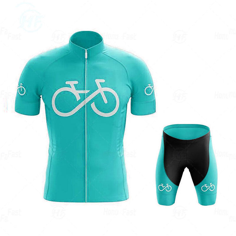 Team Edition Summer Men's and Women's Short Sleeve Cycling Jersey Outdoor Cycling Jersey