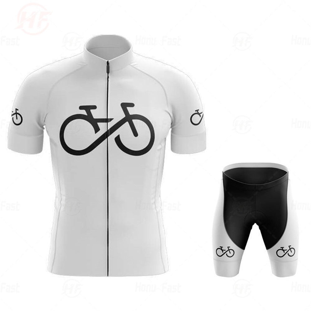 Team Edition Summer Men's and Women's Short Sleeve Cycling Jersey Outdoor Cycling Jersey