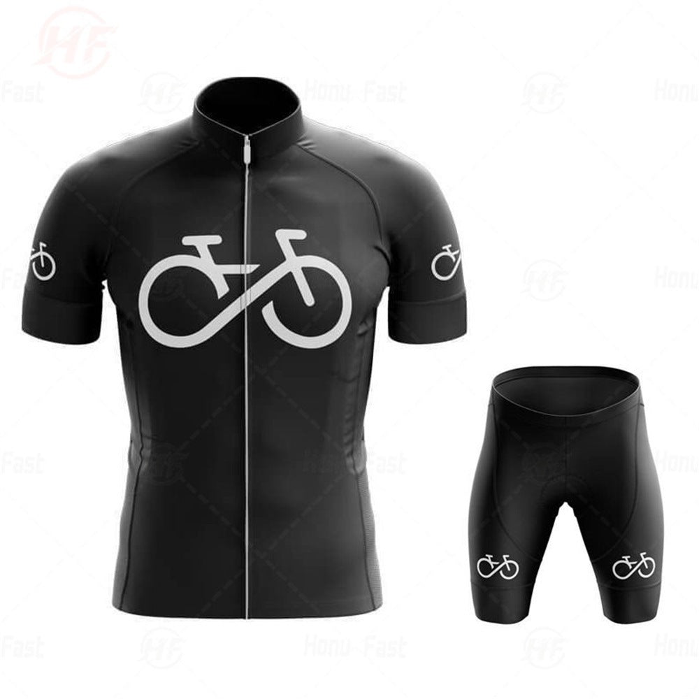 Team Edition Summer Men's and Women's Short Sleeve Cycling Jersey Outdoor Cycling Jersey