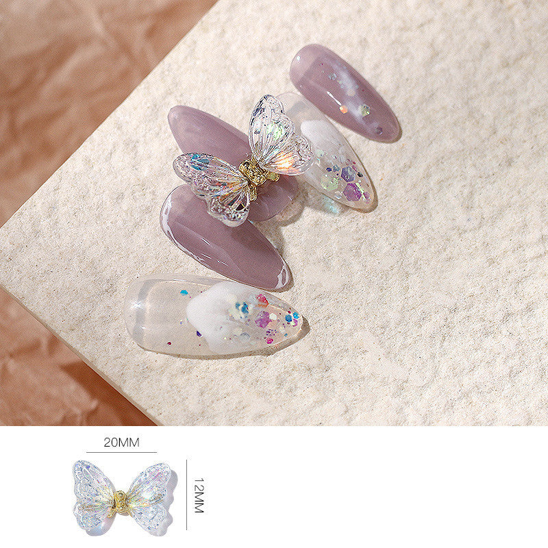 Butterfly Fairy Nail Diamond Decoration Super Fairy