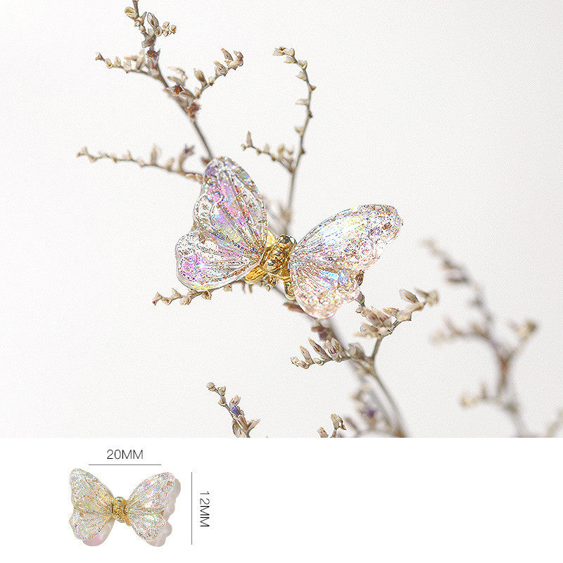 Butterfly Fairy Nail Diamond Decoration Super Fairy