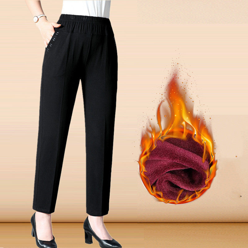 Autumn and Winter Pants for Middle-Aged and Elderly Women