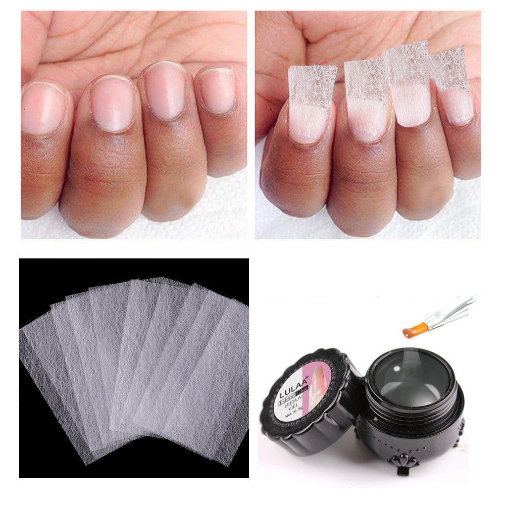 New Style Cross-Border Nail Extension Fiber Sheet: Natural, Anti-Cracking