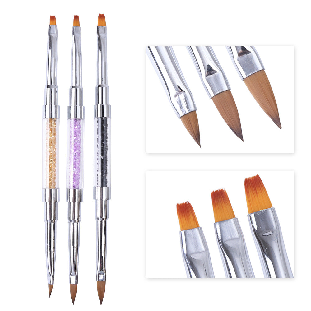 Nail Tools Alex Color Stick Drawing Flower Pen Dual Pen Diamond Inlaid Nail Pattern