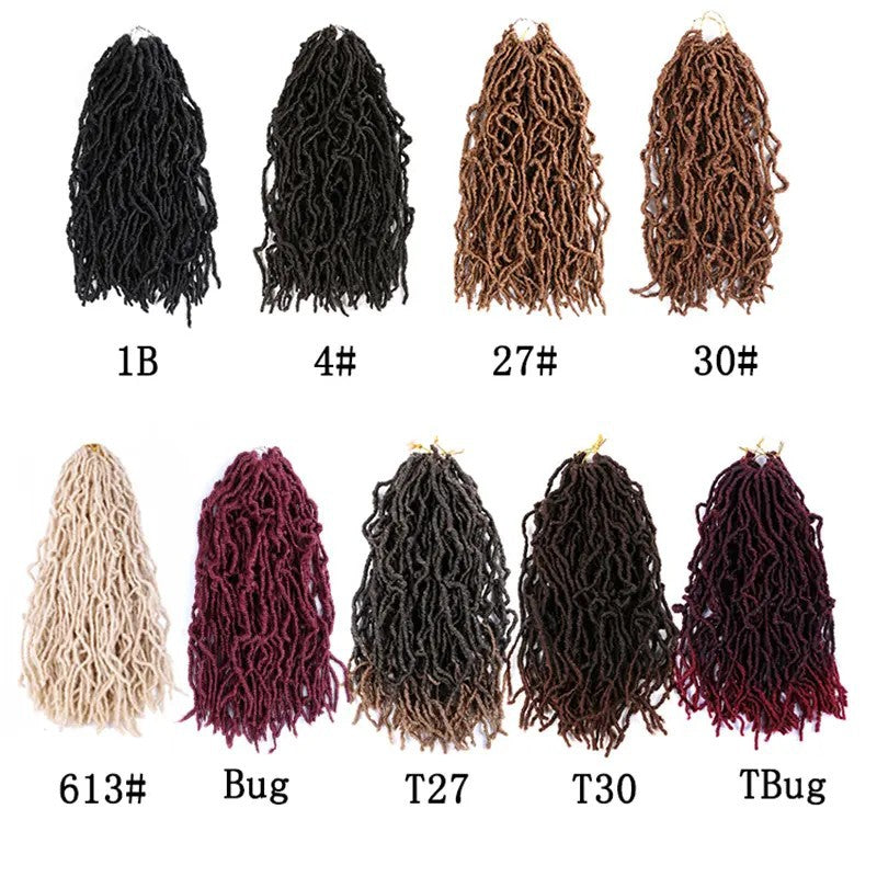 Earthworm Crochet Chemical Fiber Wig