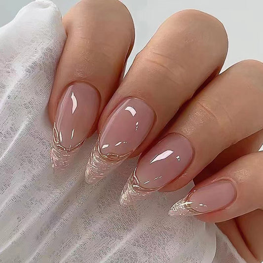 French Wear Fake Nail Patch Manicure