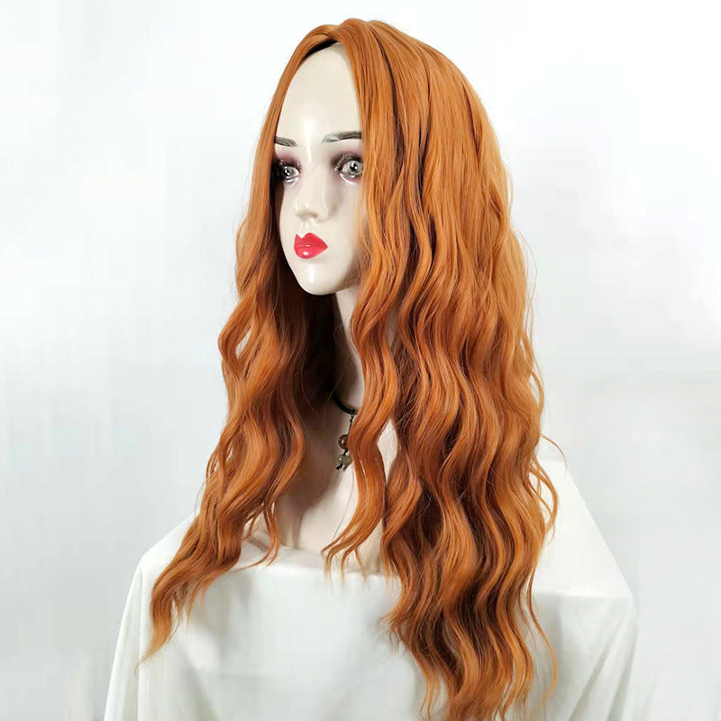 European And American Wig Women's Split Foam Face Perm