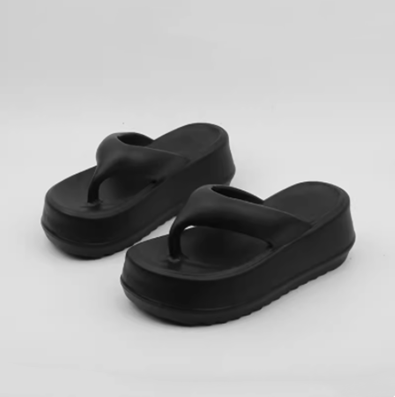 Thick-Soled Flip-Flops for Women