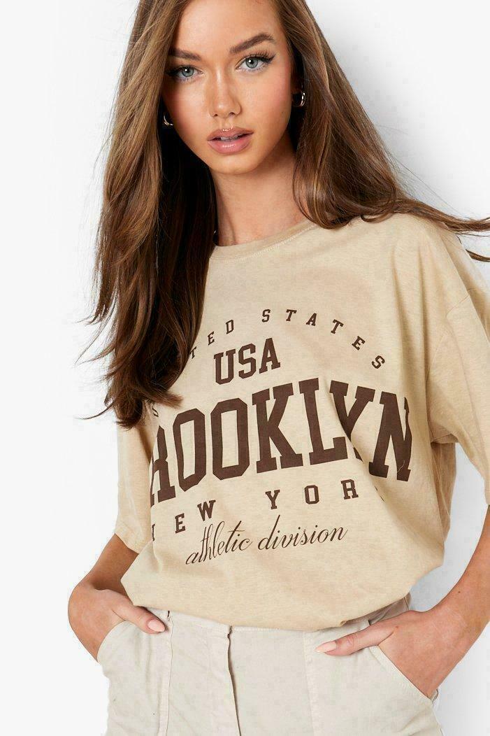 Casual Round Neck Short Sleeve Printed T-Shirt for Women