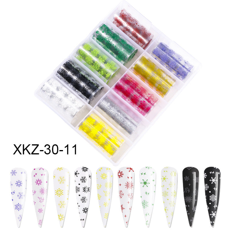 Nail Butterfly Laser Star Transfer Paper Diy Nail Star Transfer Paper Sticker