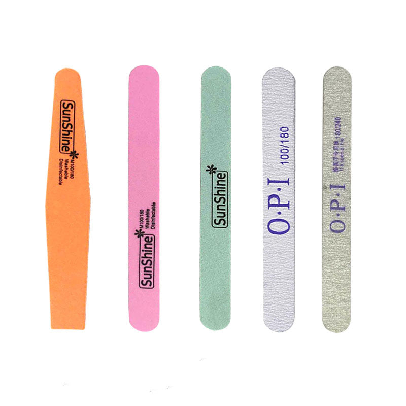 Nail Polishing Tool Set Nail Rubbing Strip File Sanding Strip