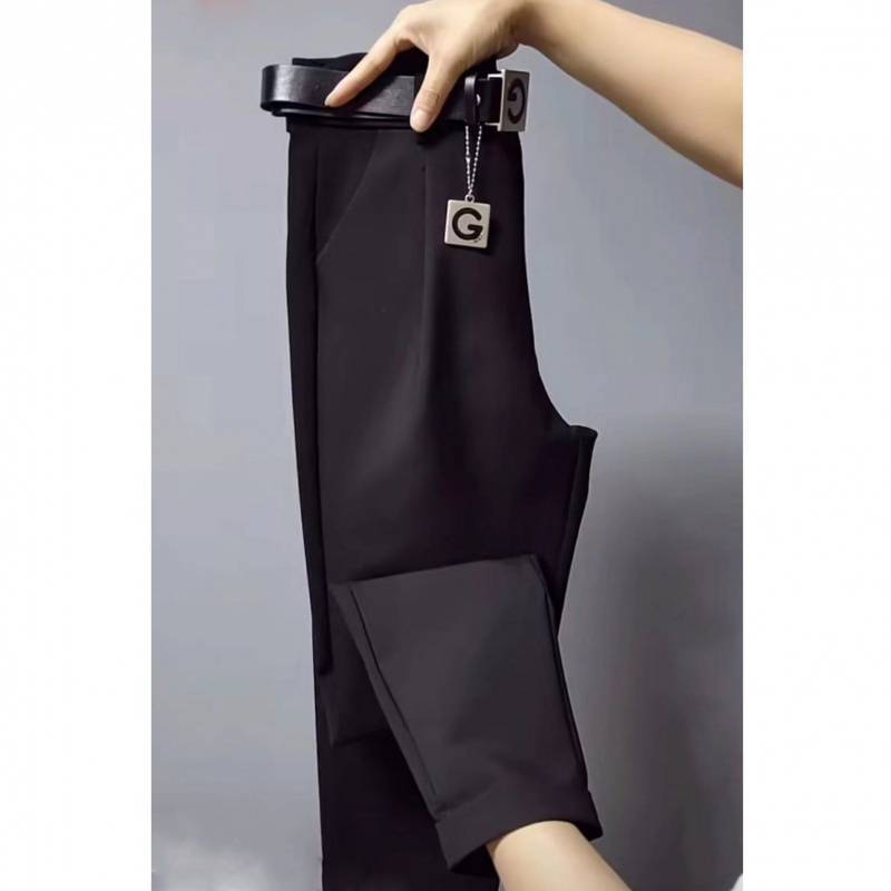 High-Waisted Slim Casual Pants for Women