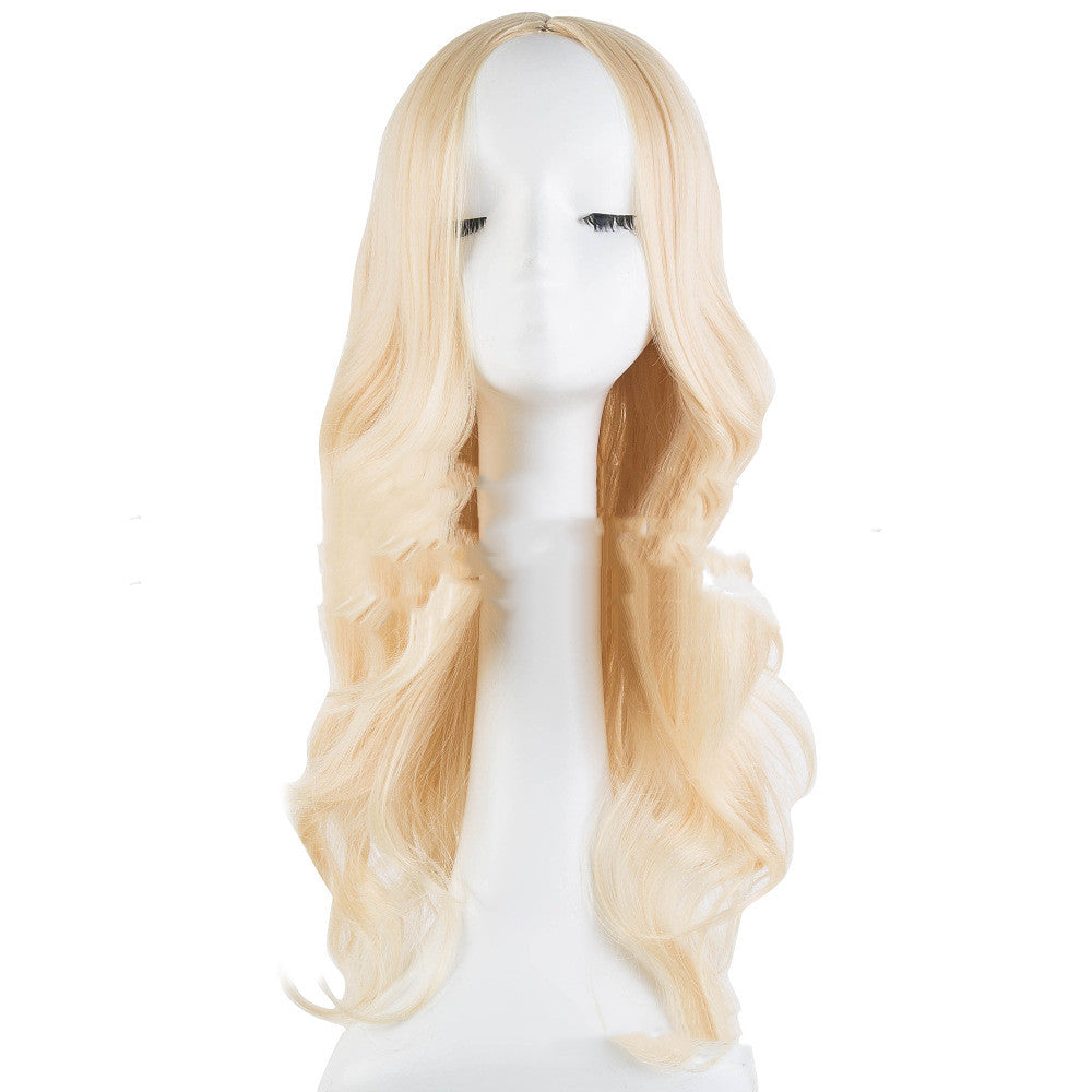 Fashion Big Wave Chemical Fiber Wig