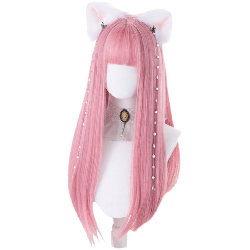 Achieve the Perfect Anime Cosplay Look with Waist-Length Straight Hair.