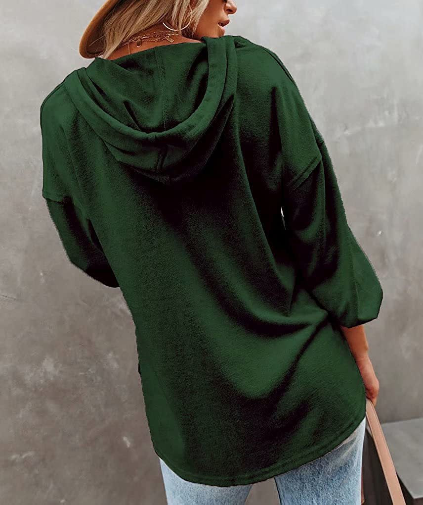 Women's Loose V-neck Long-sleeved Sweater