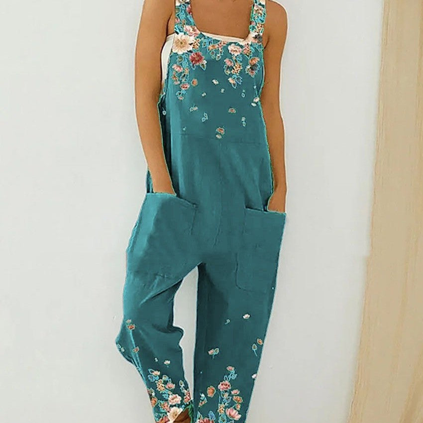 Loose Size Women's Jumpsuit Casual