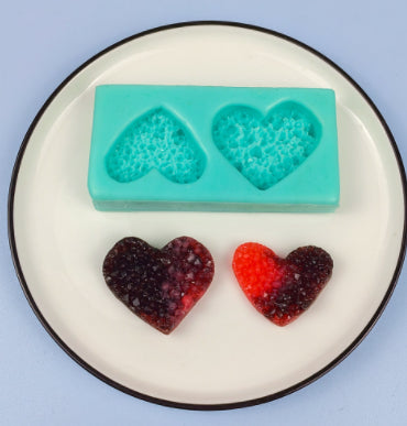 Heart Shaped Adhesive Drop Heart Aromatherapy Candle Mold