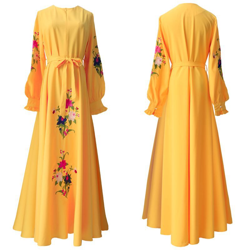 Women's Long Skirt Dress Fashion-Forward Look Dress