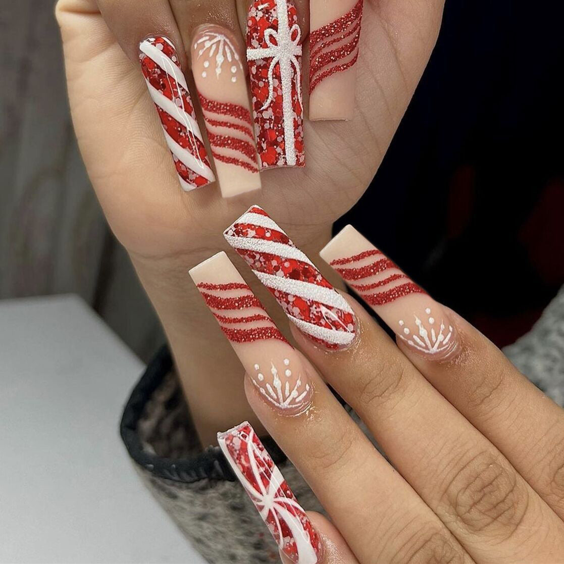 Halloween-Themed Wearable Nail Art Chips for Spooky Style