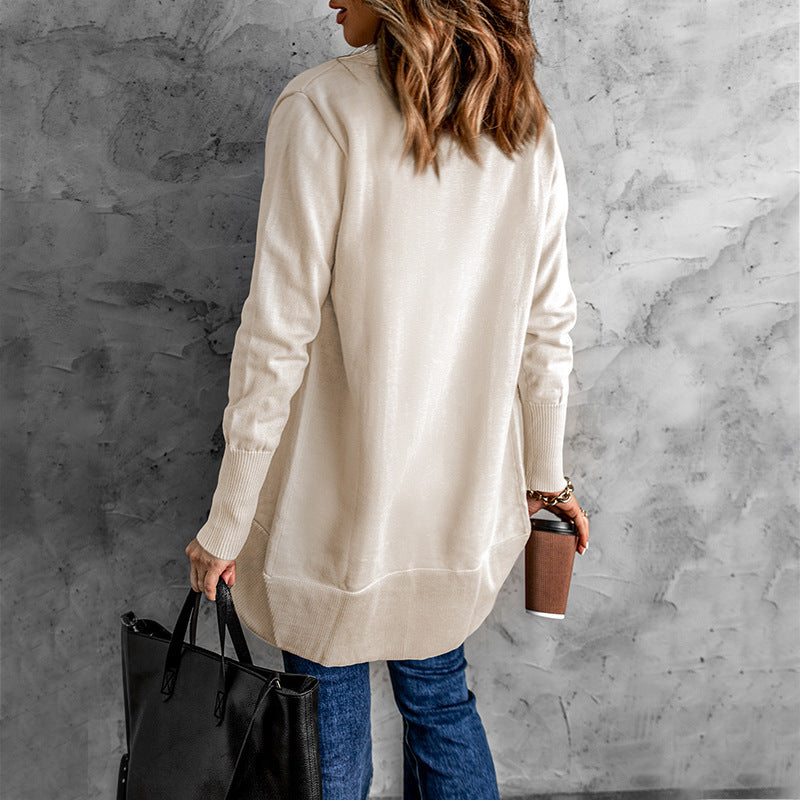 Shiying European and American Style Women's Cardigan Sweater