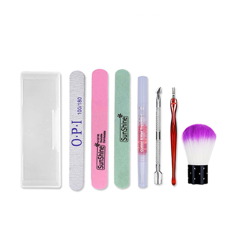 Nail Polishing Tool Set Nail Rubbing Strip File Sanding Strip