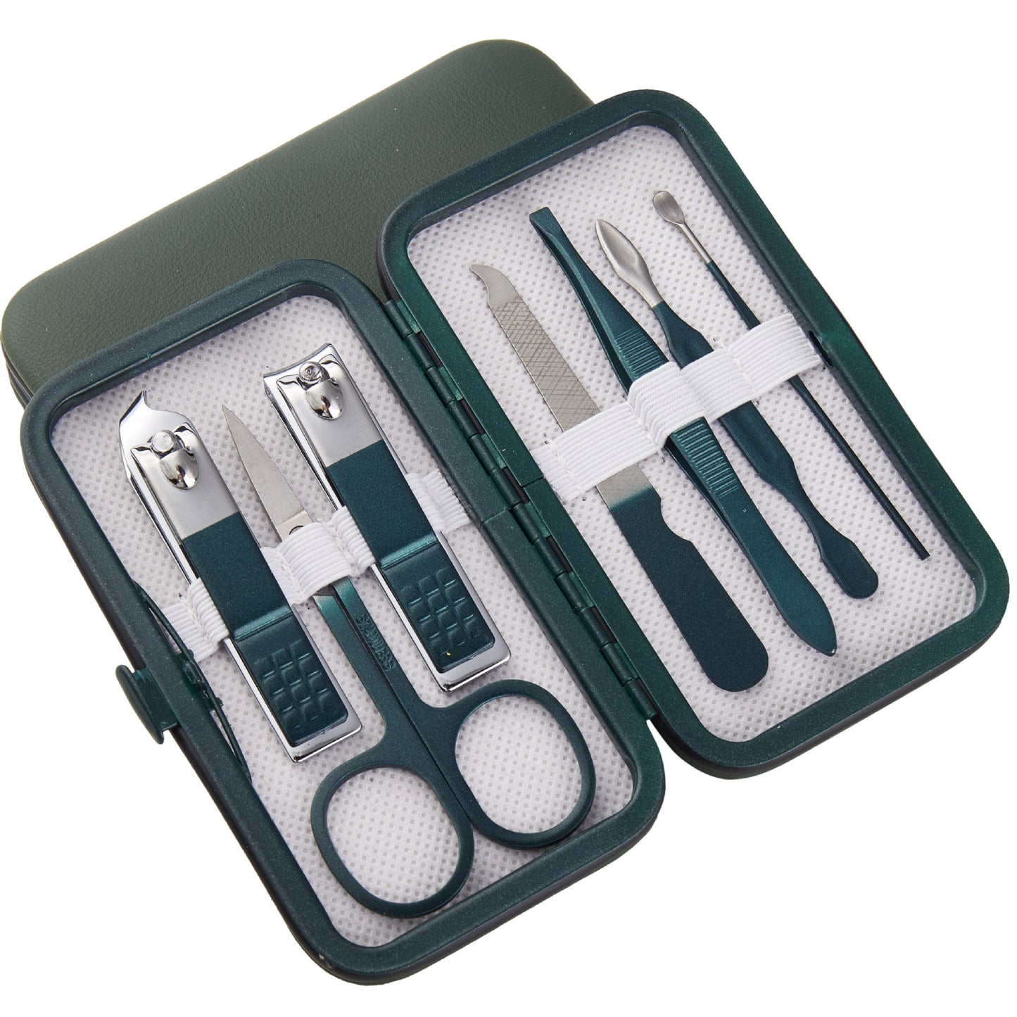 Manicure Implement Nail Clippers Set with Pedicure Knife in a Convenient Box