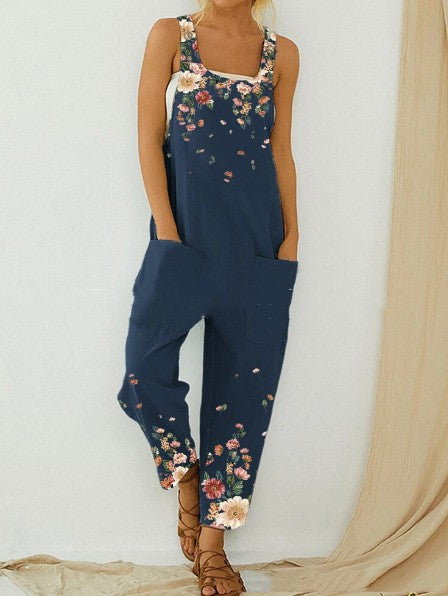 Loose Size Women's Jumpsuit Casual