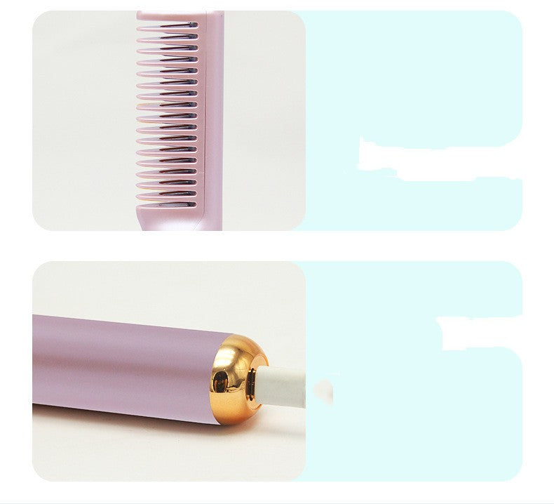 Dual-Use Anion Hairdressing Straight Comb for Smooth and Shiny Hair