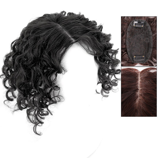 Women's Fashion Simple Curly Hair Wig Set