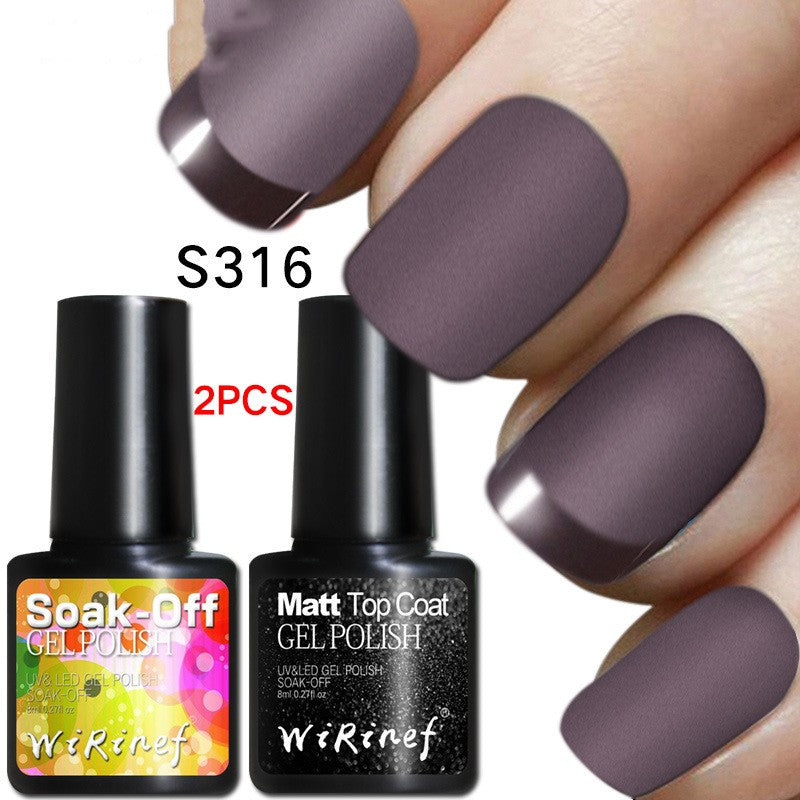 Frosted Seal Combination Nail Polish