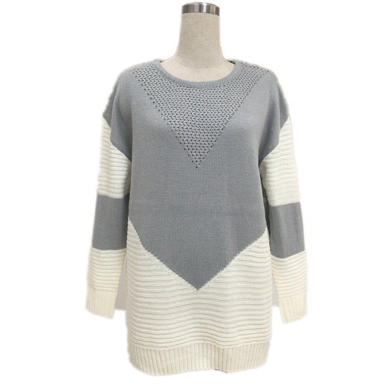 Stylish New Long-Sleeved Knit Bottoming Sweater for Women