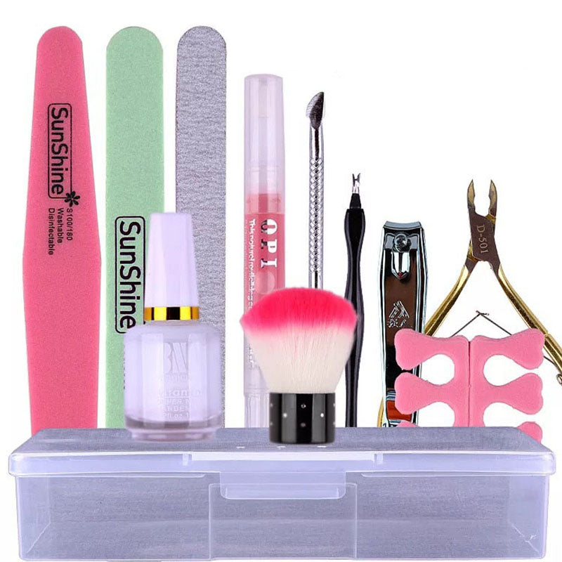 Nail Polishing Tool Set Nail Rubbing Strip File Sanding Strip