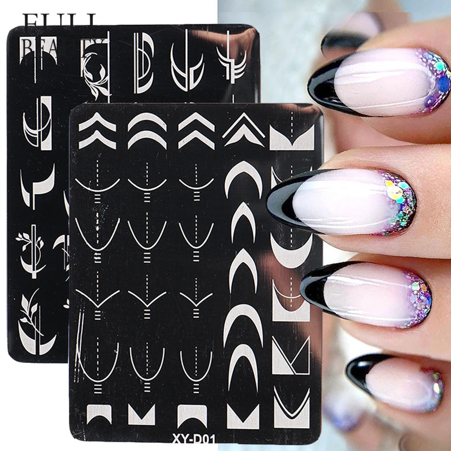 Nail Beauty Print Steel Plate Set for Creative Nail Art Designs