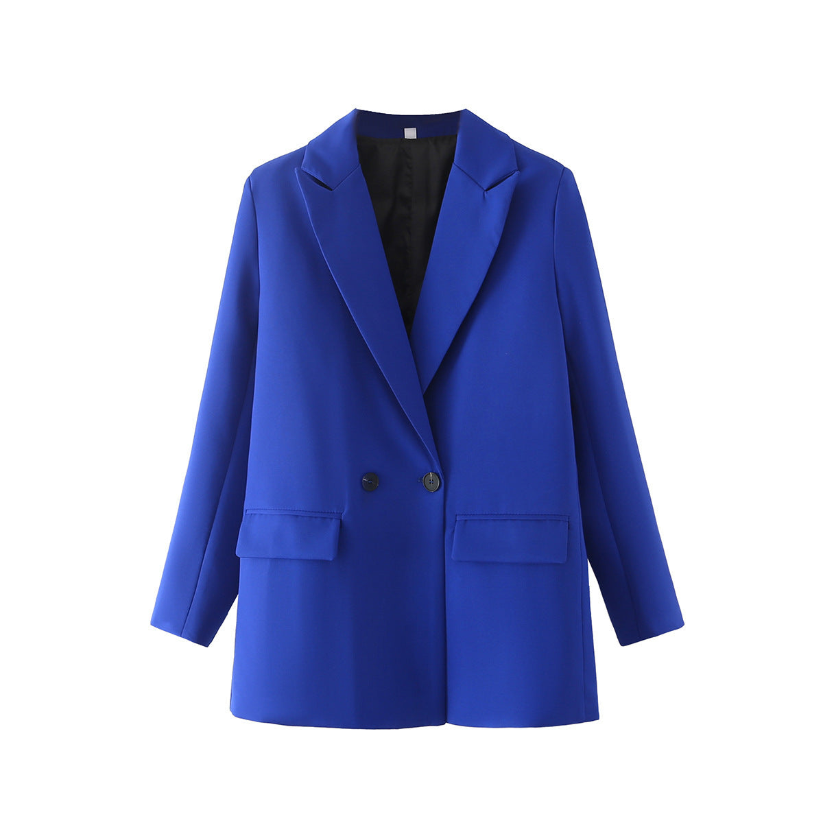 Women's Multicolor Double-Breasted Suit Coat