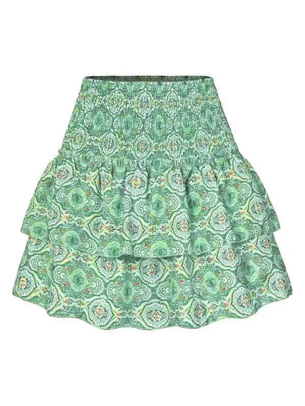 Leisure Versatile Lotus Leaf Women's Skirt